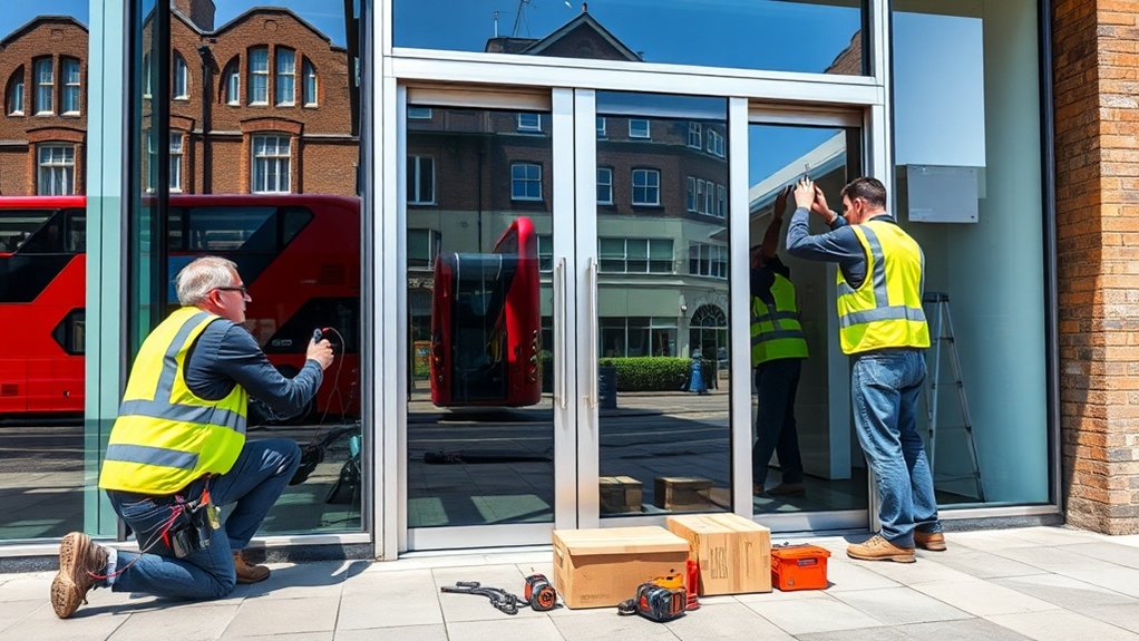 Automatic Door Installation Leyton