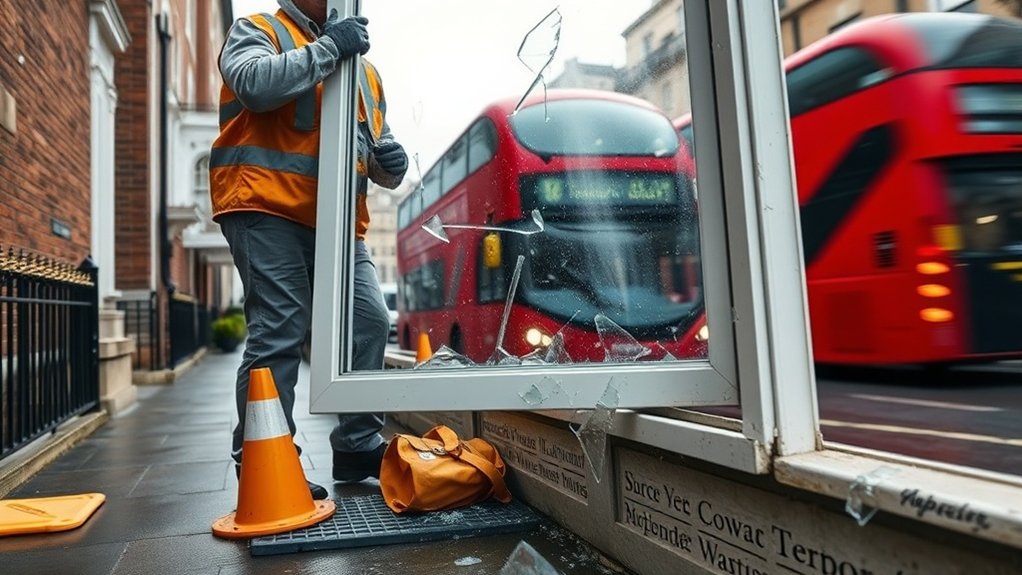 Broken Glass Replacement Leyton