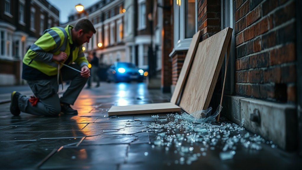 Burglary Glazing Repair Leyton