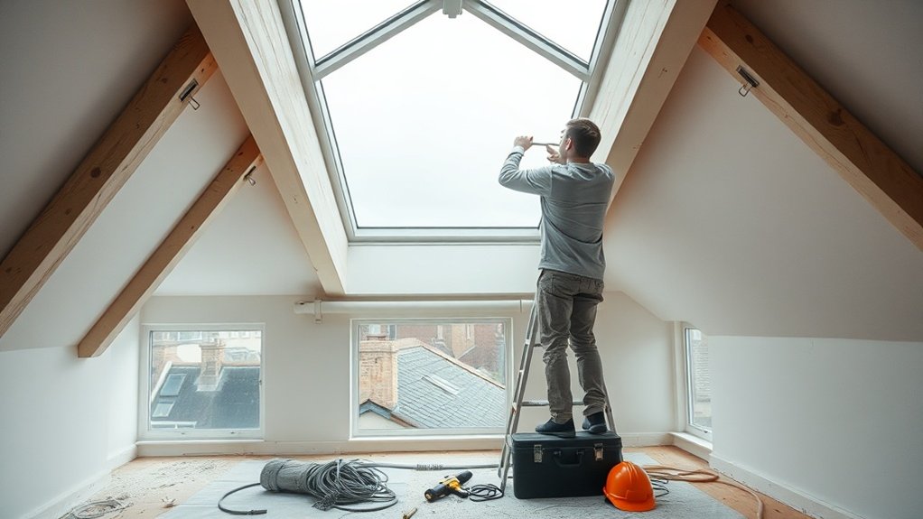 Electric Skylight Installation Leyton