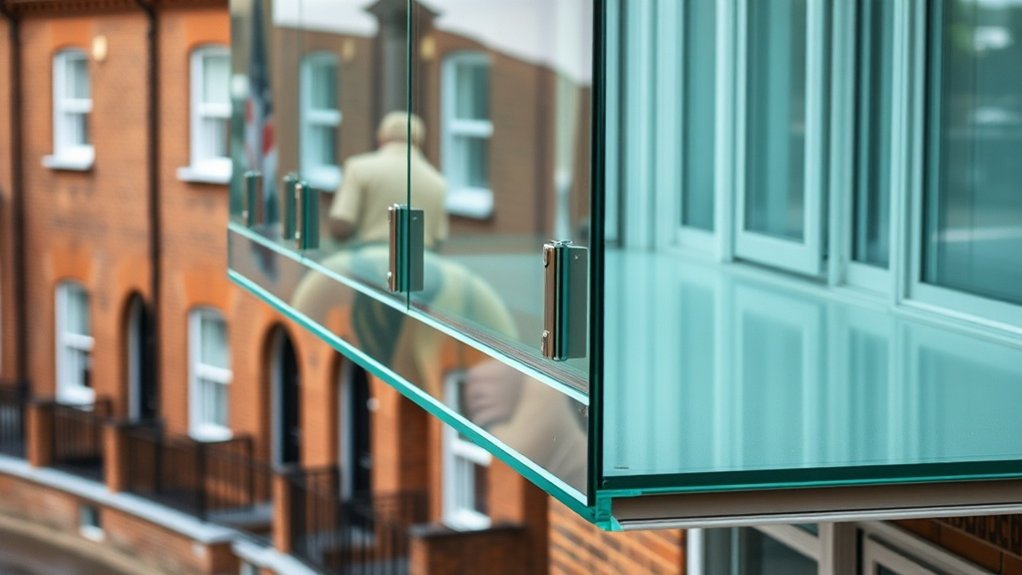 Glass Balcony Installation Leyton