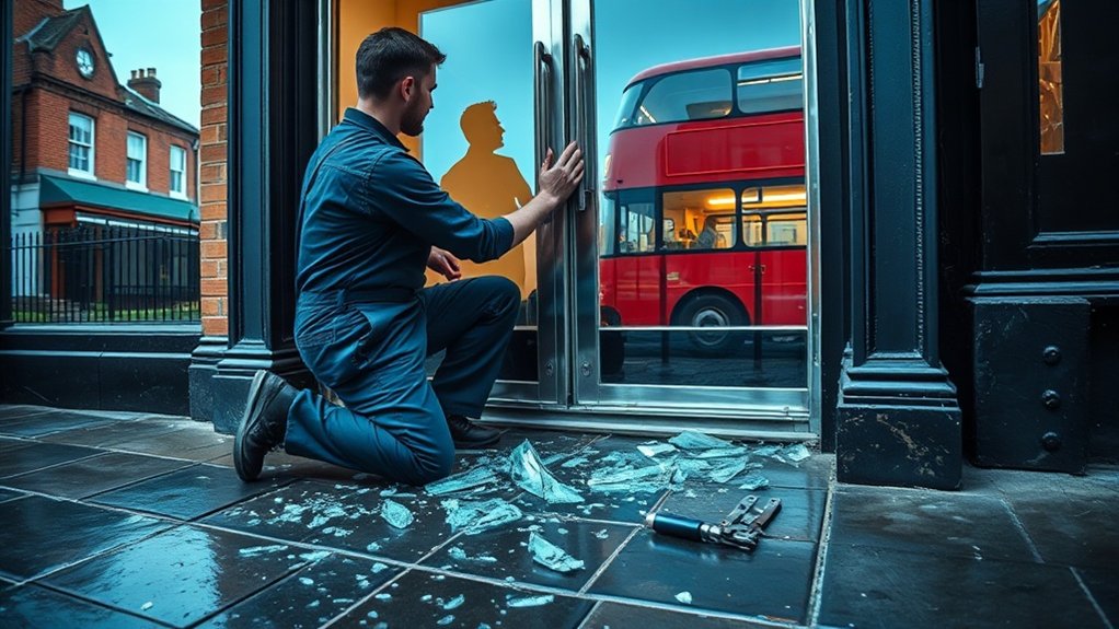 Glass Door Repair Leyton