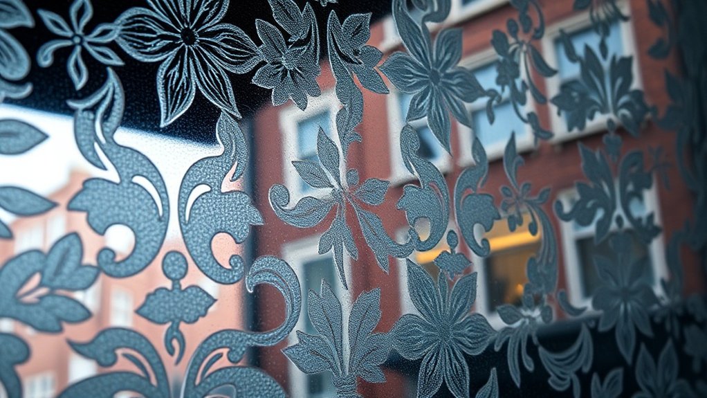 Patterned Decorative Glass Leyton