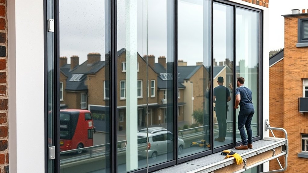 Polycarbonate to Glass Conversion Leyton