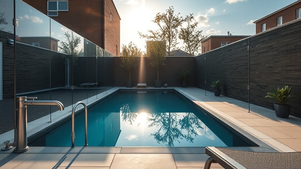 Pool Glass Fencing Leyton
