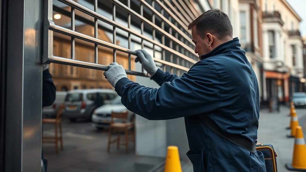 Security Grille Installation Leyton