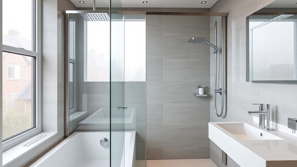 Semi-Frameless Shower Screens Leyton
