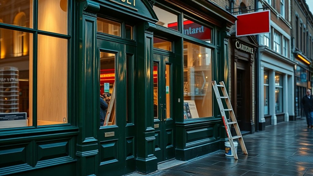 Shop Front Repair Leyton