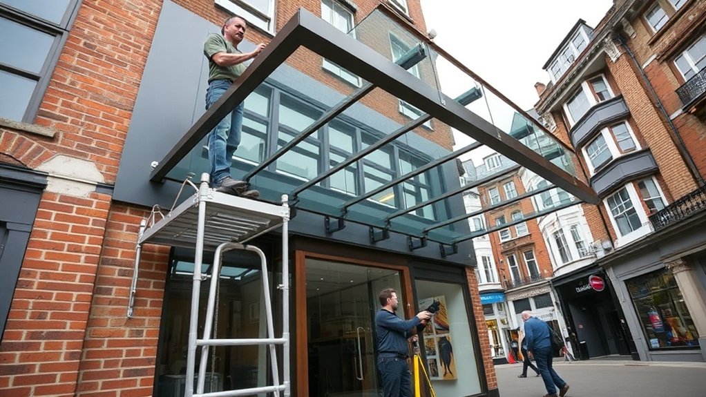 Shopfront Canopy Leyton