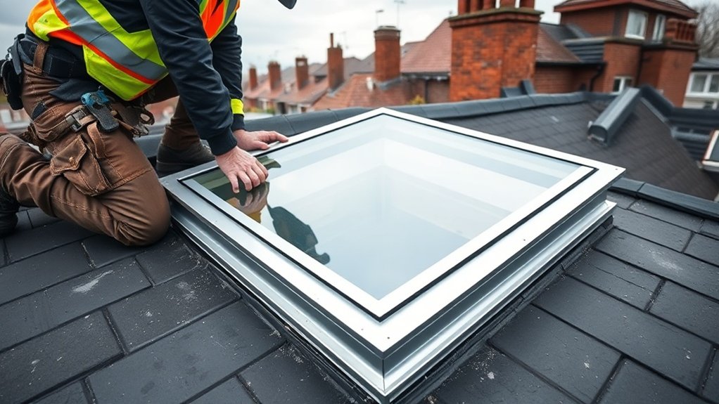 Skylight Installation Temple Mills