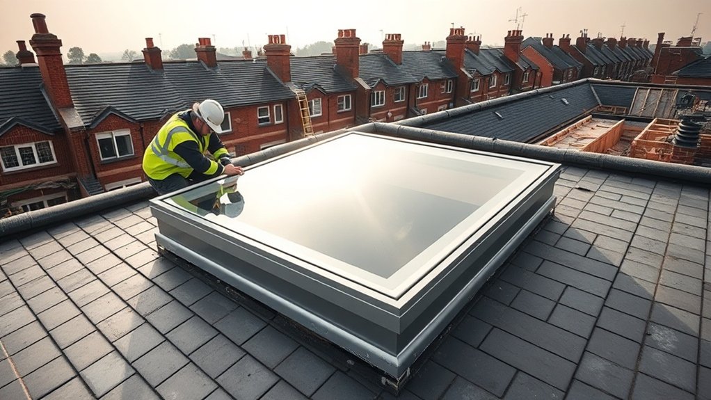 Skylight Installation Hackney Marshes